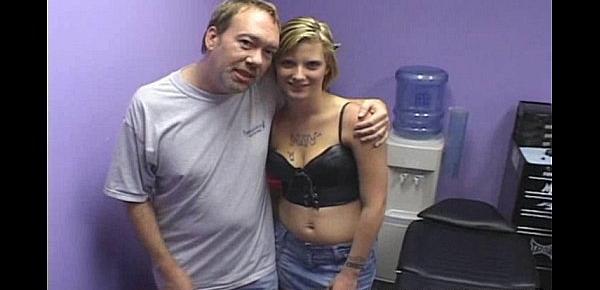  Grl Getting Tattooed Then Taken to a Ranchy Porn Theater